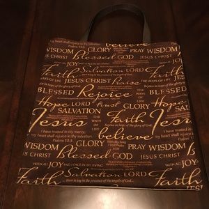 Handmade Tote with Inside Pockets